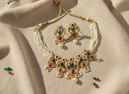 LZ-11 Premium Copper-Based Necklace Set