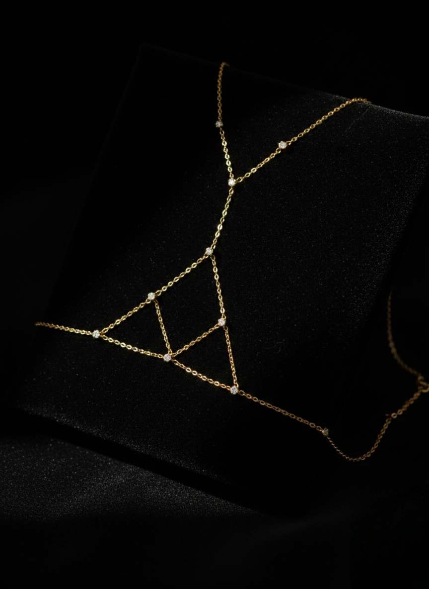 LZ-111 Delicate Hand Chain Bracelet