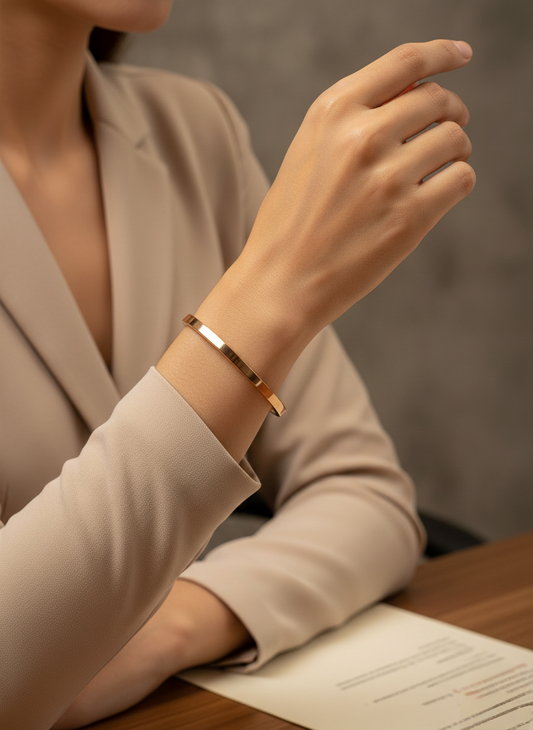 LZ-119 Aurora Minimalist Bangle
