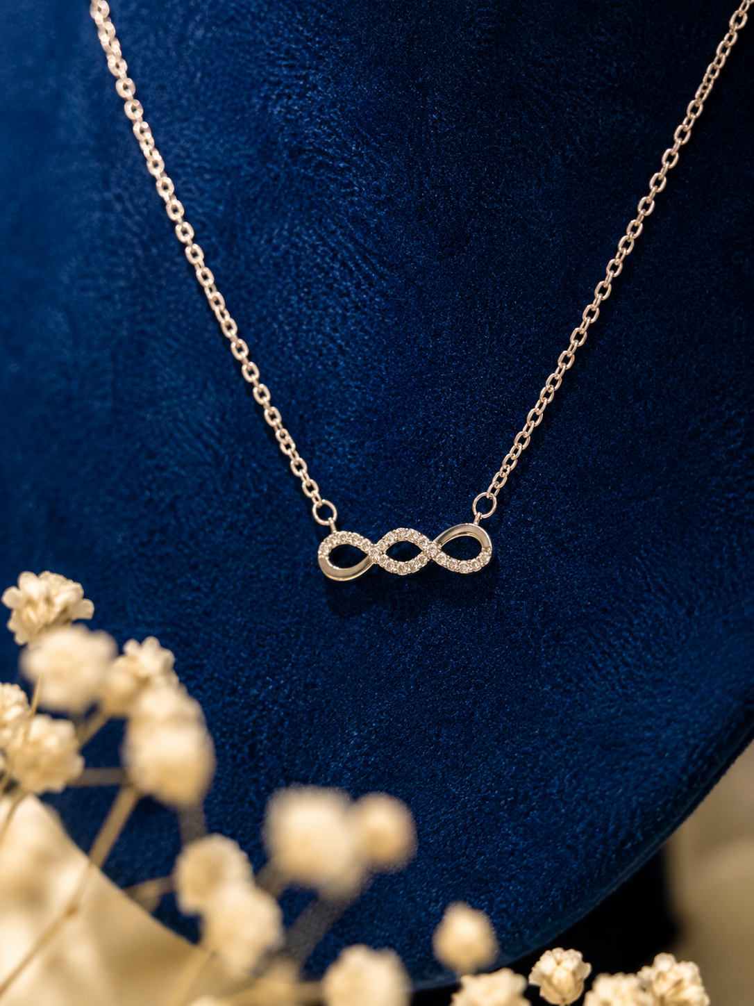 LZ-172 Infinity Symbol Pendant Necklace for Women | Elegant Forever Love Necklace