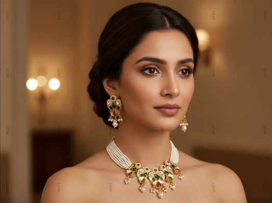 LZ-11 Premium Copper-Based Necklace Set